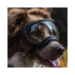 Hundglasögon REX Specs V2 Sol- och skyddsglasögon MEDIUM Svart